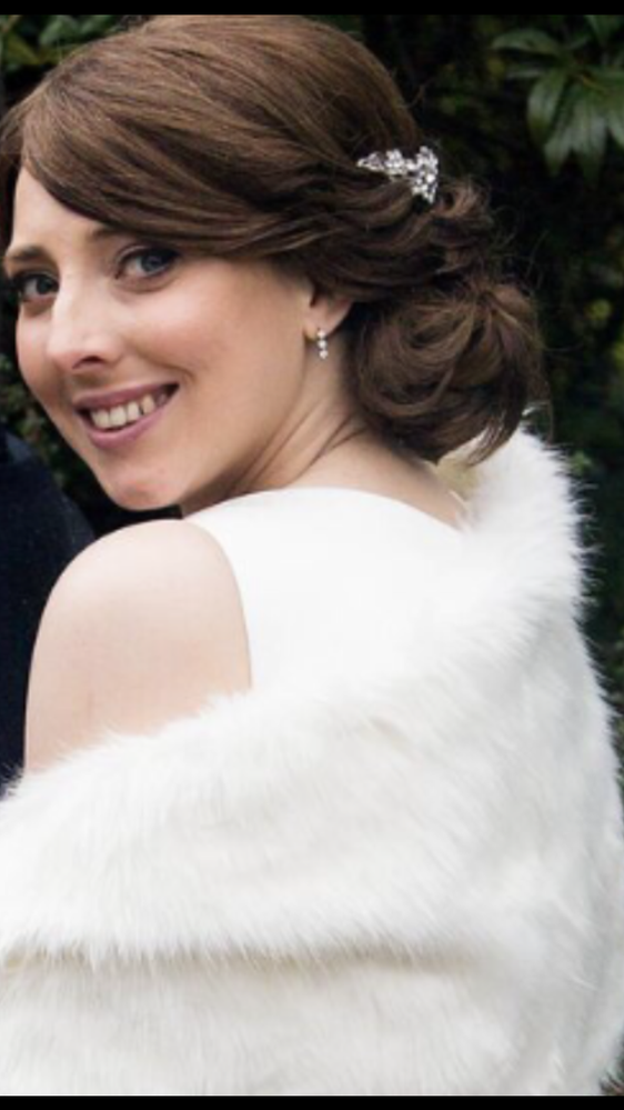 Wedding hair make up for brides with alopecia image 1