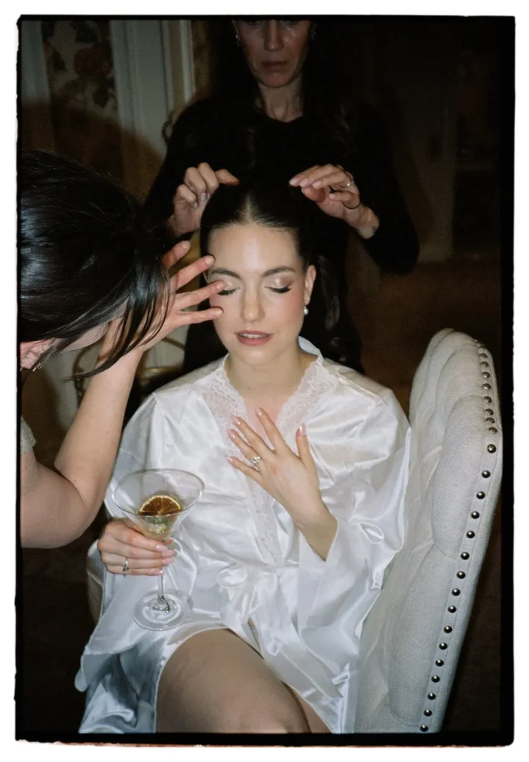 Bridal hair and makeup by Liz Patey — image 61