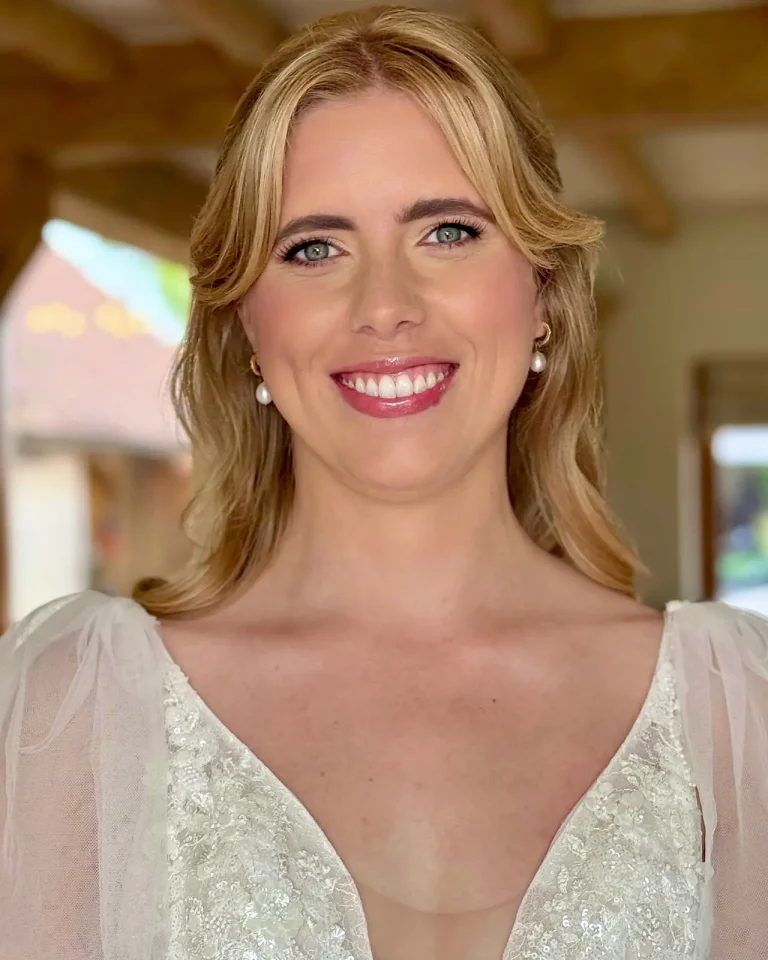 Bridal hair and makeup by Liz Patey — image 117