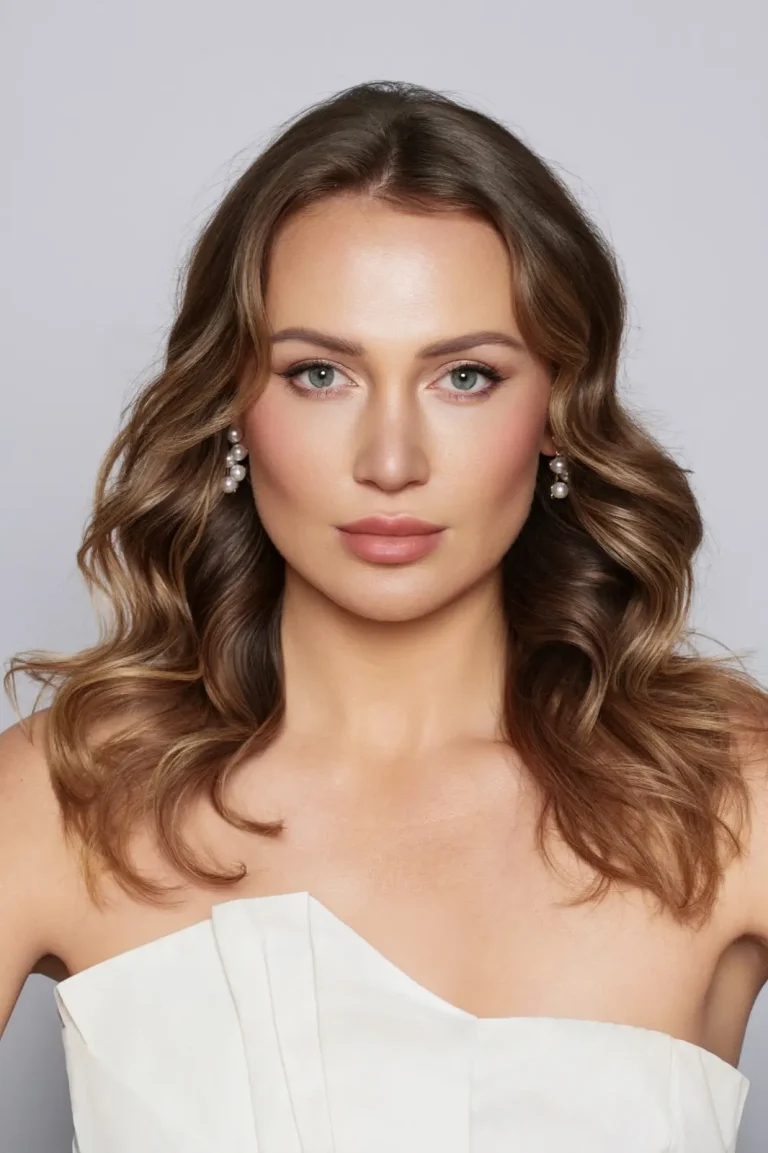 Bridal hair and makeup by Liz Patey — image 148